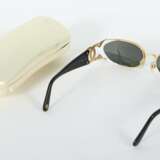 CHANEL-Sonnenbrille Made in Italy, schwarze Kunsts… - фото 3