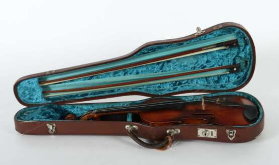 Geige mit 2 Bögen Ca. um 1900-1930, auf innenliege… - Foto 7