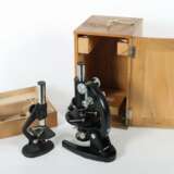 2 variierende Tischmikroskope Zeiss Winkel, num. 8… - photo 2