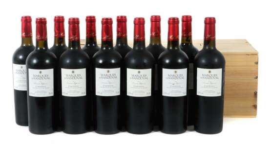 12 Flaschen Spanischer Rotwein Marques de Sandoval… - фото 1