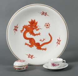 Konvolut ''Drache'' Meissen, 2x nach 1934, 2x 1972…