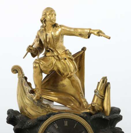 Figurenpendule mit Korsar Frankreich, um 1830-50,… - photo 2