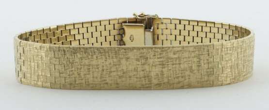 Backsteinarmband Gelbgold 585, bestehend aus klein… - photo 1