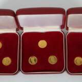 Sammlung von 9 Aureus Magnus-Goldmünzen Gold 980,… - фото 2