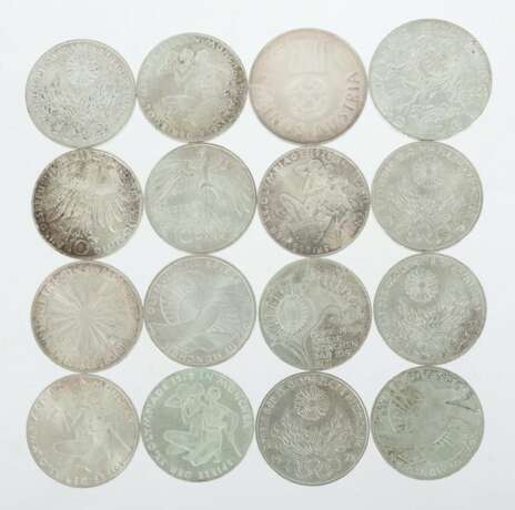 Kleine Sammlung 10 DM-Münzen verschiedene Motive,… - Foto 1
