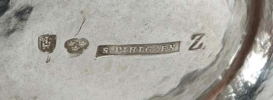 Schwedische Kaffeekanne S. Pihlgren, 1782, Silber,… - photo 3