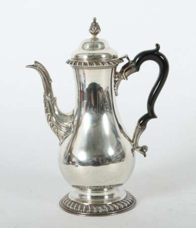 Edward VII.-Kaffeekanne Charles Stuart Harris, Lon… - фото 1