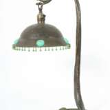 Schlange als Tischlampe Wiener Bronze, um 1900, Br… - Foto 3