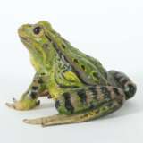 Sitzender Frosch Wiener Bronze, um 1900, Bronze, n… - Foto 2