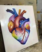 Виктория Печерска (р. 1996). rainbow heart