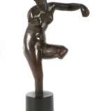 Bildhauer des 19./20. Jh ''Badende'', Bronze, pati… - photo 1