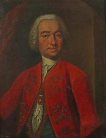 Maler des 18. Jh. ''Portrait Johann Ernst Bürklin'… - фото 1