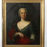 Maler des 18. Jh. ''Maria Margaretha Bürklin, geb.… - photo 2