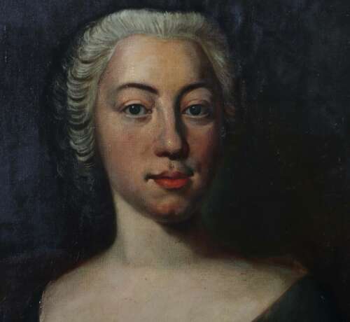 Maler des 18. Jh. ''Maria Margaretha Bürklin, geb.… - фото 3