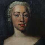 Maler des 18. Jh. ''Maria Margaretha Bürklin, geb.… - Foto 3
