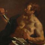 Maler des 18./19. Jh. ''Tod des Cato'', Mann mit e… - Foto 1