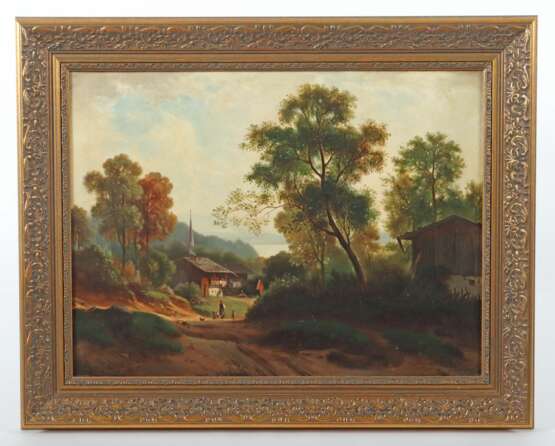 Maler des 19. Jh. ''Waldlandschaft'', wohl bayeris… - photo 2
