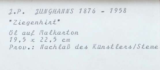 Junghanns, Julius Paul (attr.) Wien 1876 - 1958 Dü… - Foto 3