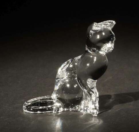 Baccarat-Katze Cristallerie Baccarat, Frankreich,… - фото 1