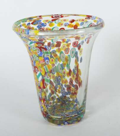 Große zylinderförmige ''Millefiori''-Vase Barovier… - photo 2