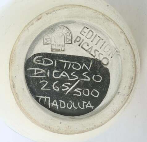 Picasso, Pablo Málaga 1881 - 1973 Mougins. Vase ''… - фото 8