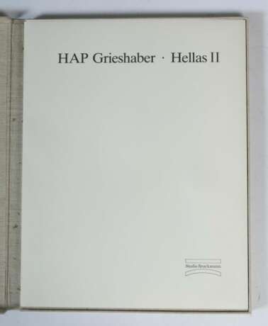 Grieshaber, HAP Helmut Andreas Paul Grieshaber, Ro… - photo 3