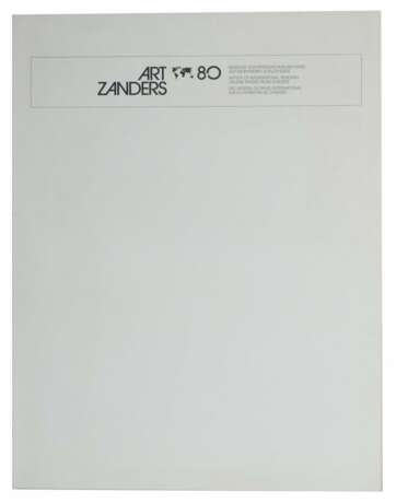 Mappenwerk 'Art Zanders 80' 6 Folder mit 7 Druckgr… - photo 2