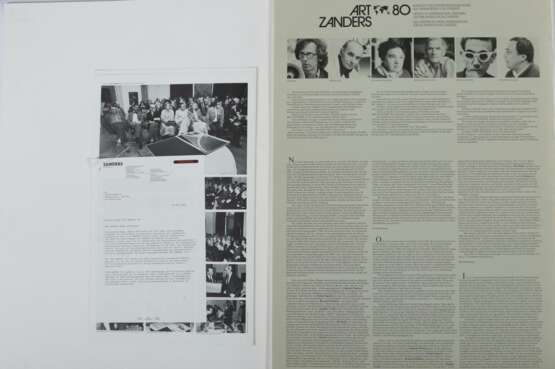 Mappenwerk 'Art Zanders 80' 6 Folder mit 7 Druckgr… - Foto 3