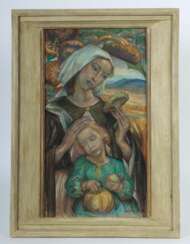 Diller, P. M. Maler des 20. Jh.. ''Mutter mit Kind…