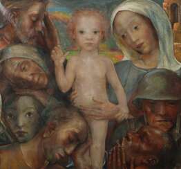 Diller, P. M. Maler des 20. Jh.. ''Heilige Familie…