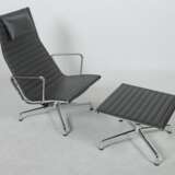 Eames, Ray & Charles Lounge Chair mit Ottoman, Alu… - фото 2