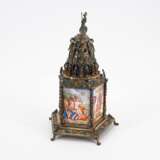 MAGNIFICENT SILVER TABERNACLE CLOCK IN RENAISSANCE STYLE - photo 2