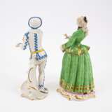 JULIA AND PIERROT WITH LANTERN FROM THE 'COMMEDIA DELL'ARTE' - photo 3