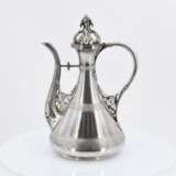SILVER COFFEE AND TEA SERVICE IN ORIENTAL STYLE - Foto 22