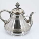 SILVER COFFEE AND TEA SERVICE IN ORIENTAL STYLE - Foto 11