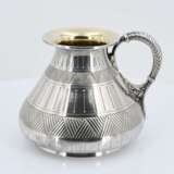 SILVER COFFEE AND TEA SERVICE IN ORIENTAL STYLE - Foto 15