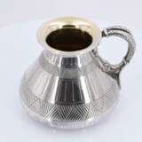 SILVER COFFEE AND TEA SERVICE IN ORIENTAL STYLE - Foto 19