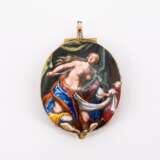 OVAL MEDAILLON WITH DEPICTIONS OF LUCRETIA AND CLEOPATRA - Foto 4