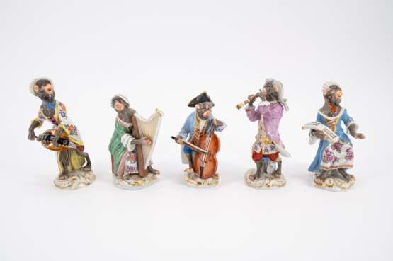 15 PORCELAIN FIGURINES FROM THE MONKEY BAND - Foto 2