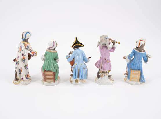 15 PORCELAIN FIGURINES FROM THE MONKEY BAND - Foto 4