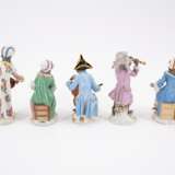 15 PORCELAIN FIGURINES FROM THE MONKEY BAND - Foto 4