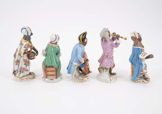 15 PORCELAIN FIGURINES FROM THE MONKEY BAND - photo 5