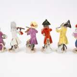 15 PORCELAIN FIGURINES FROM THE MONKEY BAND - Foto 9