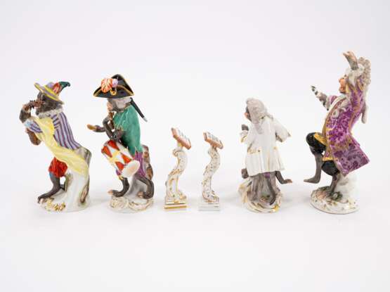 15 PORCELAIN FIGURINES FROM THE MONKEY BAND - Foto 13