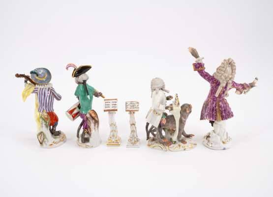 15 PORCELAIN FIGURINES FROM THE MONKEY BAND - Foto 14