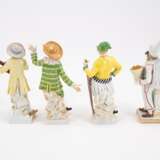 TEN LARGE PORCELAIN FIGURINES OF THE 'COMMEDIA DELL'ARTE' - фото 4
