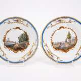 NINE PLATES AND THREE BOWLS FROM THE 'STADHOUDER SERVICE' FOR WILLEM V - photo 12