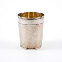 SILVER SNAKE SKIN CUP
