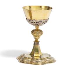 SILVER MASS CHALICE WITH ACANTHUS AND VINES ORNAMENTATION