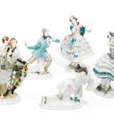 PORCELAIN FIGURINES OF THE 'RUSSIAN BALLET' - Foto 1
